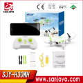 PK Huajun W606-3 drone Venta caliente JJRC H30WH Retención de altitud con cámara wifi HD de 0.3mp Diseño lindo SJY-H30WH